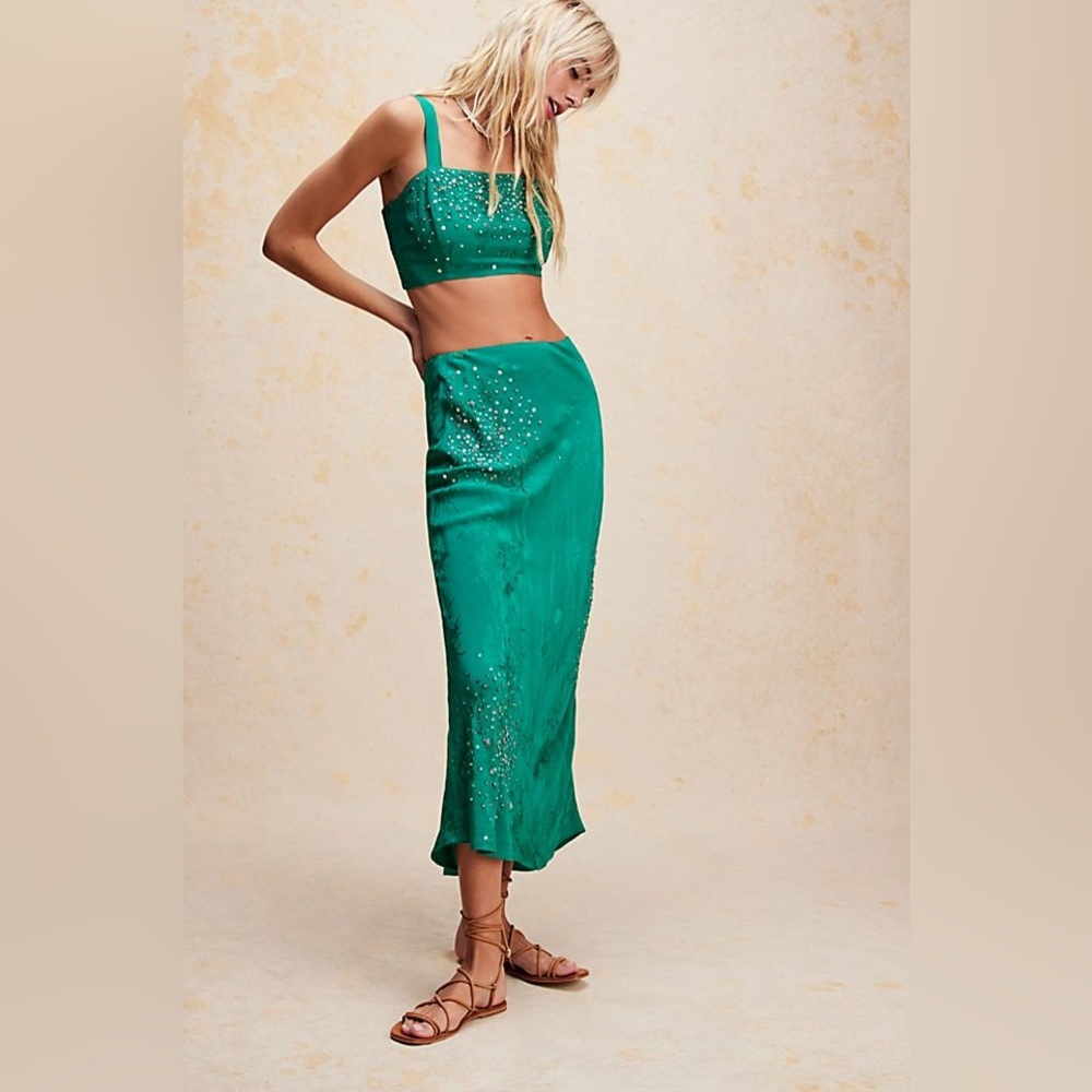 NWT Free People Jainsons Jewel Margaux Beaded Set
